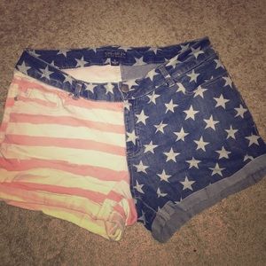 American Flag Shorts